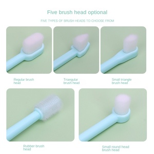 อุปกรณ์สำหรับสัตว์เลี้ยง แปรงสีฟัน ทำความสะอาดช่องปากแบบนุ่มนวล - Product Image 3