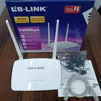 Routeur AP sans fil LB-Link BL-WR2000 300 Mbps avec 2 antennes omnidirectionnelles à gain élevé 5dBi, routeur Internet WIFI 4G