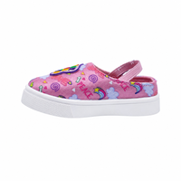 Chaussures décontractées à lacets pour enfants avec patch 3D mignon, dessus en PU durable, doublure en maille respirante, semelle extérieure en PVC antidérapante, chaussures d'école pour enfants