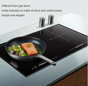 Table de cuisson à induction à deux brûleurs avec écran tactile, conforme CE / Cuisinière à induction double / Cuisinière à induction - Product Image 4