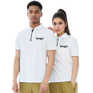 Camisetas de polo atléticas de ajuste moderno que absorbe la humedad bordadas personalizadas, ajuste de golf de uso diario - Product Image 6