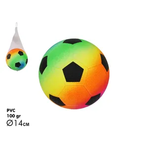 MAZZEO GIOCATTOLI Mini Balón de Fútbol Fluorescente Ligero de 14 cm, PVC, 100 g, para Niños, Juego al Aire Libre - Product Image 2