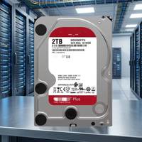 Disque dur interne NAS WD20EFPX 2 To SATA 6 Gb/s 5400 tr/min 64 Mo de cache 3,5 pouces CMR Red Plus pour serveur de stockage