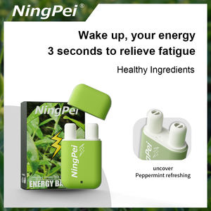 Inhalador de aceite esencial de menta portátil Stick Alerta Alivio del estrés Estimulador cerebral para viajes de trabajo Energía de enfoque instantáneo - Product Image 4