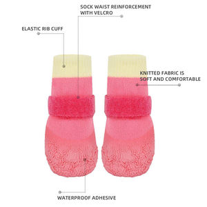 कुत्ते के मोजे गैर पर्ची सांस सांस लेने योग्य कुत्ते गर्मियों के लिए गर्म गर्म सर्दियों को प्यूपा और वरिष्ठ कुत्ते के लिए एकदम सही - Product Image 2