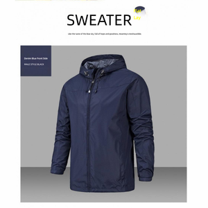 <span class=keywords><strong>Chaqueta</strong></span> Cortavientos <span class=keywords><strong>para</strong></span> Hombre <span class=keywords><strong>y</strong></span> <span class=keywords><strong>Mujer</strong></span>, Ligera, con Capucha <span class=keywords><strong>y</strong></span> Cremallera, de Poliéster, <span class=keywords><strong>para</strong></span> Senderismo, Camping <span class=keywords><strong>y</strong></span> Uso Casual - Product Image 5