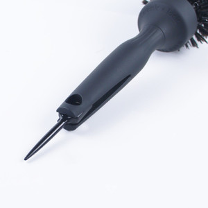 Mme noir aluminium tube peigne poire fleur très chaud à l'intérieur <span class=keywords><strong>de</strong></span> <span class=keywords><strong>la</strong></span> <span class=keywords><strong>boucle</strong></span> soufflant droit modélisation peigne domesticpig crinière peigne poils - Product Image 4