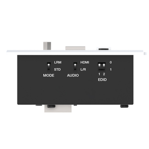 4K60 HDMI & <span class=keywords><strong>USB</strong></span>-<span class=keywords><strong>C</strong></span> 2x1 HDBT Wall-plate Extender 86mm x 86mm Wall Box Transmitter and Receiver Jusqu'à 150m - Product Image 5