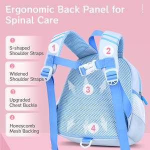 Nueva mochila escolar de sirena para niños, ultraligera, transpirable, impermeable, antibacteriana, de gran capacidad, para niños y niñas - Product Image 4
