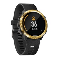Boîtier de Protection anti-rayures avec cadre en métal pour montre intelligente pour lunette Garmin Forerunner 645