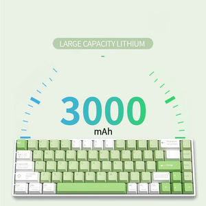 คีย์บอร์ดเกมมิ่งแบบกลไก 3 โหมด ยี่ห้อ Branded รุ่น Hot Swap RK61 คีย์บอร์ดไร้สาย RGB - Product Image 2