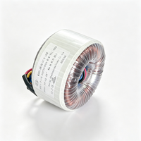 Transformateur toroïdal à noyau en acier au silicium 1000VA 50/60Hz 110V/240V entrée, double sortie 45V pour unités d'alimentation audio
