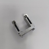 Tengshuo Moderno y Delgado Conector de Unión de Columna Central Oculto para Puertas Correderas, Esquina de Aluminio Primario 6063-T5