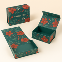 Boîte-cadeau pliante écologique de luxe pour vêtements et tissus | Emballage en carton rigide