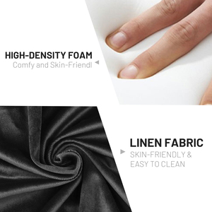 Kainice Modern Fabric Linen Hotel Beds Frame Blue Upholstered Queen Size Bed Tall Headboard Marco <strong>De</strong> <strong>Cama</strong> Matrimonial Full Size - Product Image 5