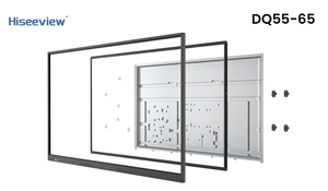 Kit de carcasa metálica Hiseeview CKD, marco de aluminio y carcasa trasera de acero para panel plano interactivo de 55 a 98 pulgadas, tablero de conferencias inteligente - Product Image 3