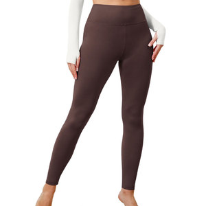 Leggings de sport 100 % coton pour femmes, pantalons de yoga, leggings de yoga durables pour femmes, haute qualité, prix de gros, vêtements d'entraînement - Product Image 1