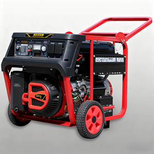 Knight Series High <b>Power</b> 5KW Portable Gasoline <b>Generator</b> 220V AC 420cc Single Cylinder 4-Stroke Eco-Friendly 31L 2 - Product Image 4