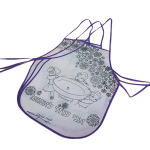 Op Maat Gemaakte Witte Canvas Kleurtas Voor Kinderen Diy Art Graffiti Cartoon Party Kids 'Tekening Speelgoed - Product Image 3