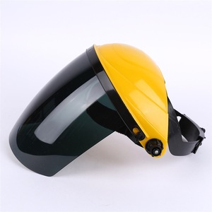 Visière de protection jaune en acrylique, résistante aux hautes températures, pour soudage, style bandeau - Product Image 3