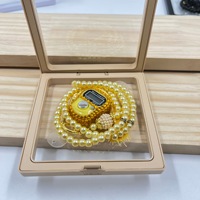 Ensemble de 99 perles de tasbihs, Allah, prière islamique, tesbih, chapelet numérique, perles de prière en verre, perles musulmanes pour la religion, cadeau de l'Aïd, du Ramadan, du mariage