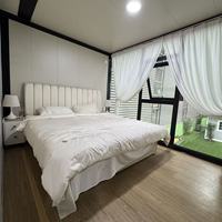 Casa Contenedor Modular Expandible de Dos Pisos y 40 Pies de Alta Calidad con Estructura de Acero, Tipo Granny Flat/Resort, 3 Dormitorios, 1 Baño, Envío Rápido