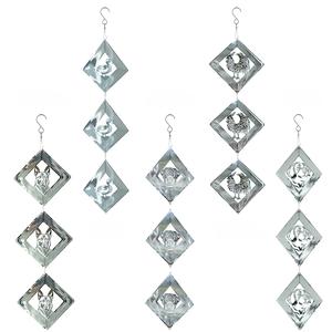 Juego de Discos Ahuyentadores de Aves - Reflectores de Doble Cara Altamente Reflectantes, Decoración de Jardín Exterior con Molinillos Extra Brillantes - Product Image 1