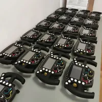 Volant F1 en Fibre de Carbone Personnalisé pour Simulateur de Course, Usinage CNC sur Mesure, Fabricant OEM