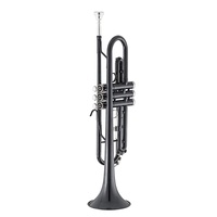SEASOUND OEM Black BB Trumpet JYTR401BK Brass Body Instrument