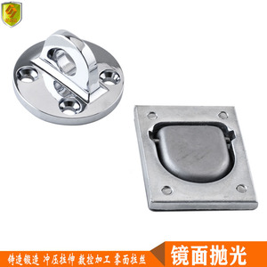 Venta Directa de Fábrica, Nuevo Gancho Anti-Ola de Acero Inoxidable para Herrajes Marinos, Base Cuadrada con Resorte, Gancho Fijo o de Agarre - Product Image 5