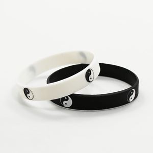 Custom Logo Silicone Wristbands Tai Design Promotional Bracelets for Corporate Gifts Events Team Building Low MOQ 100pcs - Product Image 1