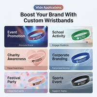 Pulsera de goma con forma de estrella troquelada para el logro de estudiantes, color personalizado, ecológica, a granel, para premio de ceremonia de graduación escolar