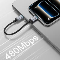 Nouveau câble de charge rapide magnétique tressé en nylon Type-C vers Type-C PD 240W pour ordinateurs portables, tablettes et téléphones