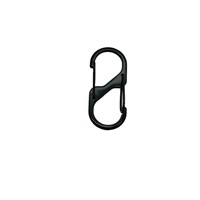 Porte-clés à dégagement rapide en alliage avec boucle en forme de S, mini chaîne de bagages en forme de huit pour extérieur, anti-perte, antivol, pour voiture et camping