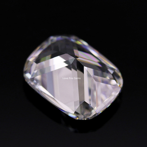 Zirconia Cúbica Sintética de Corte Alargado en Todos los Tamaños, Color Amarillo Muy Claro, Blanco Cálido G, 5a - Product Image 5