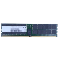 Kit de mise à niveau de mémoire serveur AiJH 64 Go DDR5 5600 RDIMM REG ECC pour ThinkSystem, centre de données, station de travail, mémoire RAM