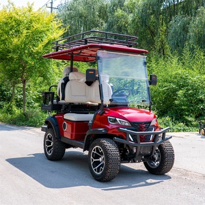 Voiturette de golf 4 places 60V 4KW avec moteur AC et système de freinage hydraulique de 4m pour utilisation en communauté fermée et en HOA, support de personnalisation du logo - Product Image 2