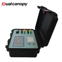 Probador de Relación de Transformación Trifásico Portátil de Alta Velocidad Dualcanopy TTR