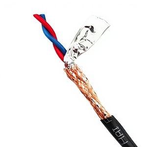 Cable de Señal CAN de Cobre Puro, Cable RVSP Blindado Trenzado de 2 Núcleos, 2×0.50mm² L449 - Product Image 1