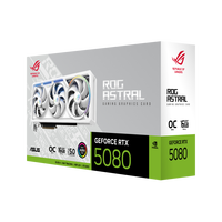 Kartu Grafis Baru ASUS ROG ASTRAL RTX 5080 O16G PUTIH untuk Desktop Gaming Kartu Grafis Gaming