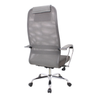 Chaise de bureau exécutive moderne en maille à dossier haut, ergonomique, réglable en hauteur et pivotante, vente en gros