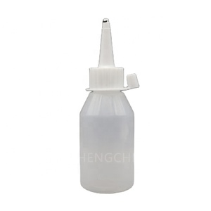 Dính Silicone lỏng văn phòng phẩm keo rượu chai nhựa Máy may dầu động cơ PE chai 50ml nắp - Product Image 1