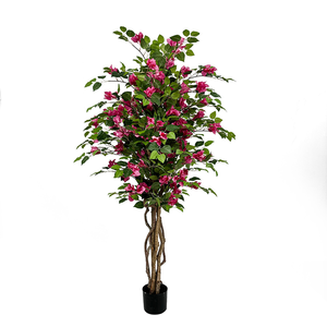 ต้นไม้เทียมจำลองสีเขียวไบโอไดเมติกส์ของตกแต่งพื้นห้องนั่งเล่นในร่ม - Product Image 6