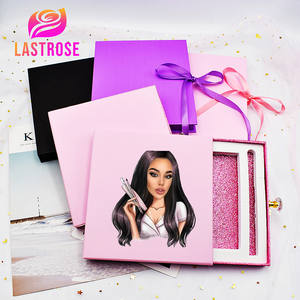 ขนตาปลอมแม่เหล็ก<span class=keywords><strong>3</strong></span>คู่พร้อมกระจกกล่องบรรจุภัณฑ์ขนตาแบบแม่เหล็ก5คู่ - Product Image 4