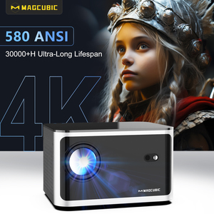 โปรเจคเตอร์พกพา HY350 LED 580 ANSI Android 11 สมาร์ท WiFi รองรับ 4K ใช้งานได้กับอุปกรณ์หลากหลาย - Product Image 1