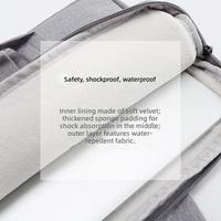 BUBM Urban Simplicity Factory-Direct Portable Laptop Briefcase Fleece Lining Waterproof Durable Design for Business Travel