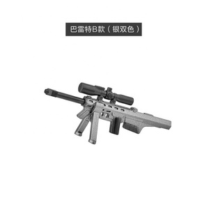 Mini Figuras Militares de Fuerzas Especiales Bicolor con Ametralladora M60 M416 M249 Cohete y Armas del Ejército, Juguetes de Ladrillos de Construcción - Product Image 2