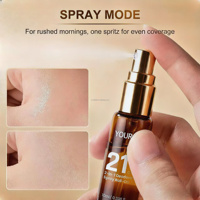 21 Tage 2-in-1 Antitranspirant Deodorant Spray & Roll-On Dual-Kopf 10ml Unisex Meersalz
