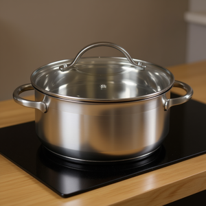 Olla para Asar Ohio de 2.5 L y 20 cm, Cacerola de Acero Inoxidable con Tapa - Product Image 3