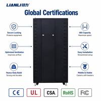 Armoire de serveur 48U à refroidissement liquide pour cluster de GPU IA, solution de plaque froide haute densité avec CDU prêt à l'emploi et certifié CE UL
